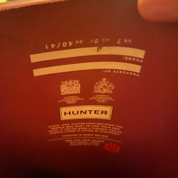 Hunter Classic Red Boots - Picture 3 of 6